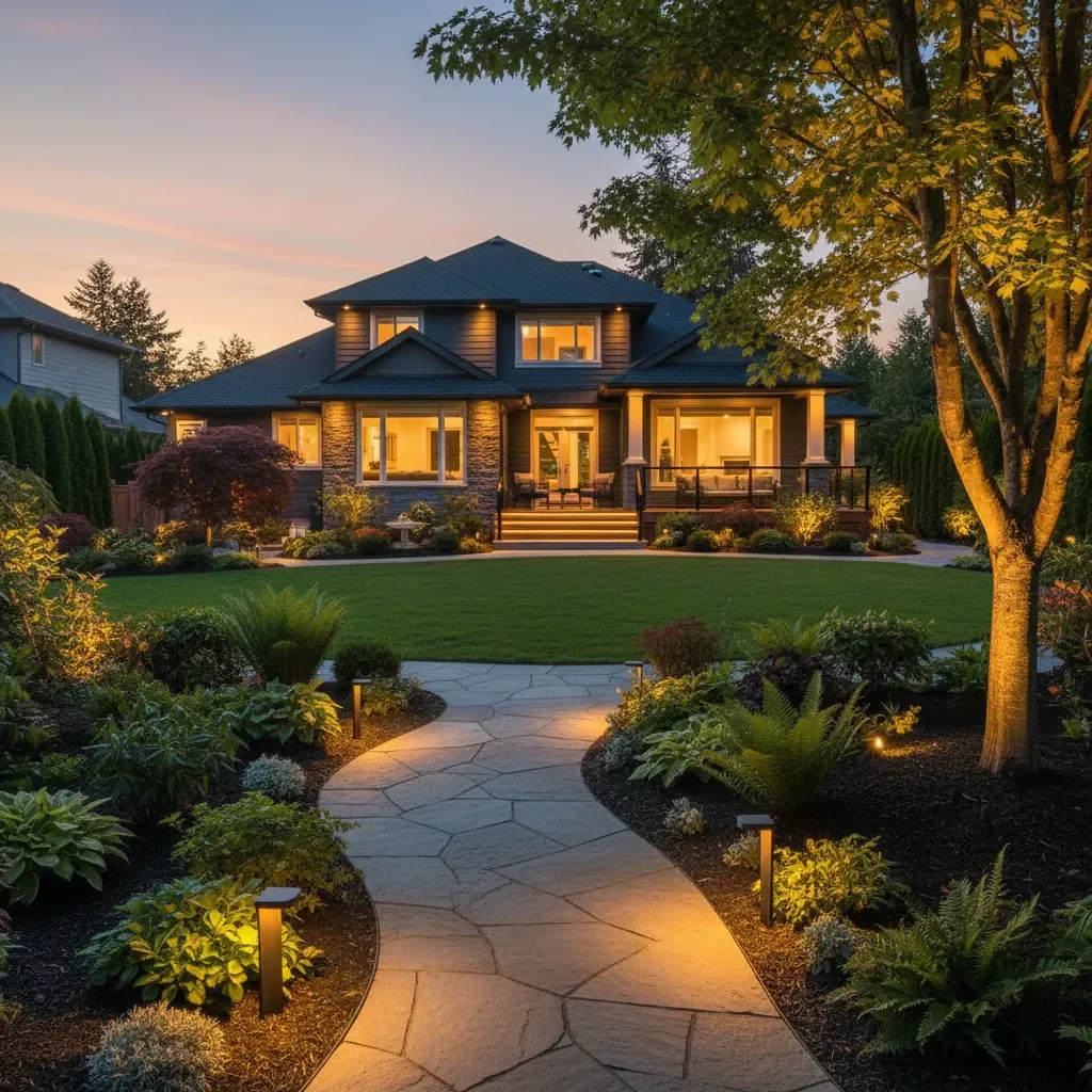 Landscape Lighting Installation